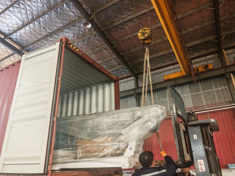 Γραμμή παραγωγής σωλήνων PPR Αποστολή στην Αλγερία