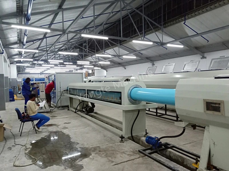 Αφρικανική μηχανή κατασκευής σωλήνων PVC 200-400 mm