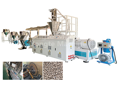 wpc granulation machine